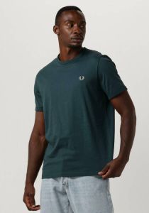 Fred Perry Petrol T-shirt Ringer T-shirt