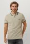 Fred Perry Heren Twin Tipped Polo Shirt Beige Heren - Thumbnail 1