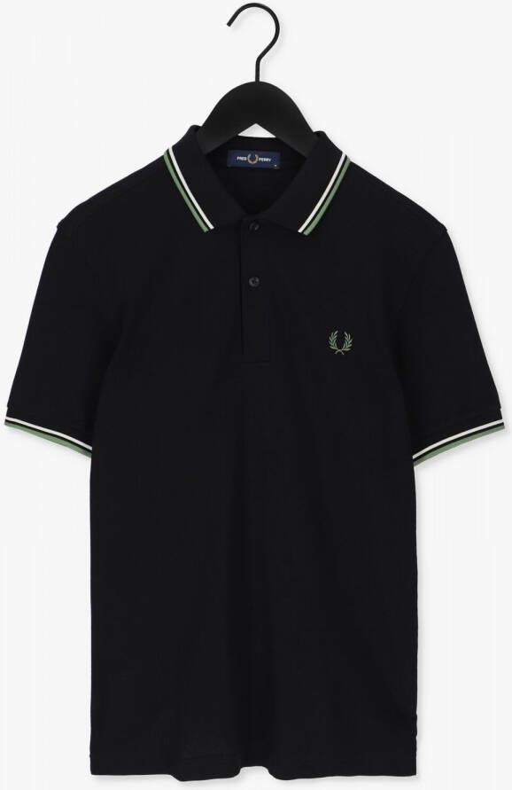 Fred Perry Polo Shirt Korte Mouw TWIN TIPPED SHIRT