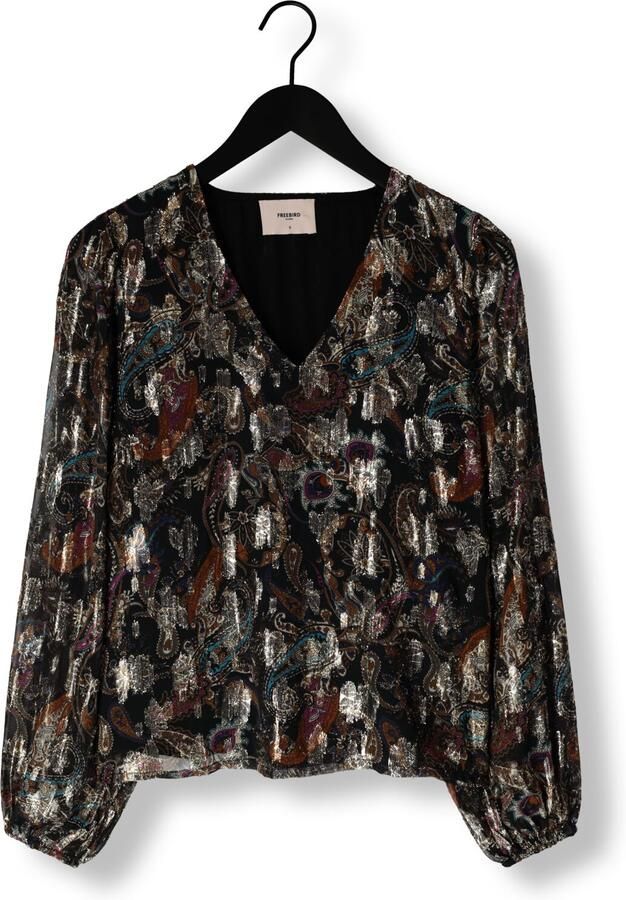 Freebird Paisley Blouse met Lurex Details Multicolor Dames - Foto 2