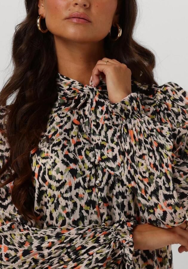 Freebird Kleurrijke Bibian Bow Blouse Multicolor Dames - Foto 2