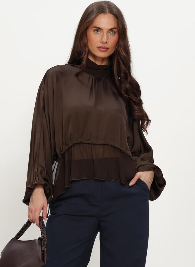 FREEBIRD Dames Blouses Bibiana Bruin
