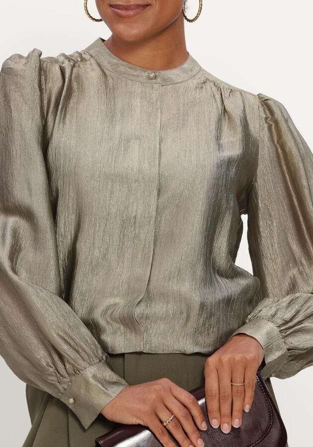 FREEBIRD Dames Blouses Bomber Brons - Foto 3