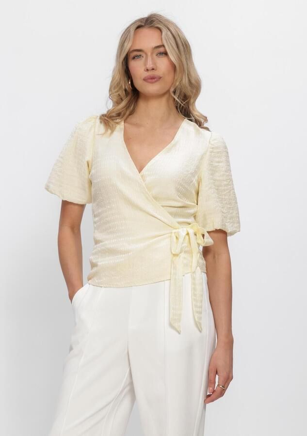 FREEBIRD Dames Blouses Wv-lyo-lurex-26-1 Creme