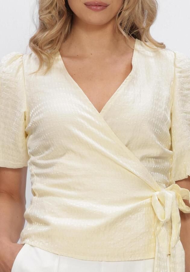 FREEBIRD Dames Blouses Wv-lyo-lurex-26-1 Creme - Foto 4
