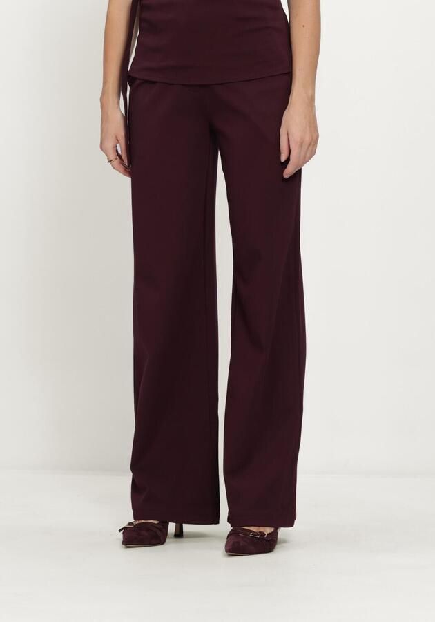 FREEBIRD Dames Broeken Lolani Wide Bordeaux