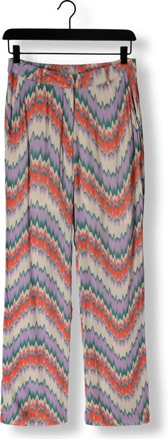 FREEBIRD Dames Broeken Wv-aop-crinkle-vis-23-1.1 Paars - Foto 2