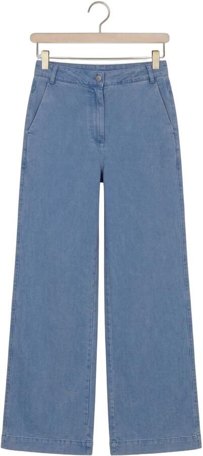FREEBIRD Dames Jeans Dnm-tencell-26-1 Lichtblauw - Foto 4