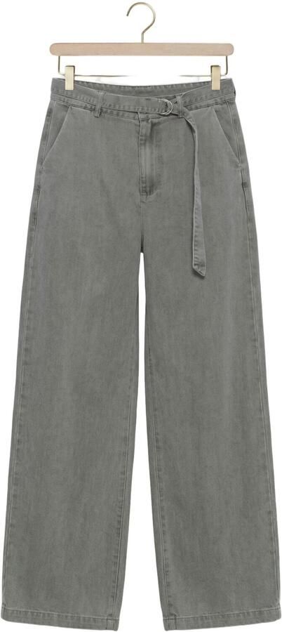 FREEBIRD Dames Jeans Dnm-tencell-black-26-1 Grijs - Foto 4