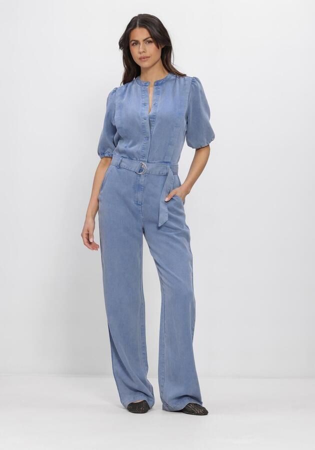 FREEBIRD Dames Jumpsuits Dnm-tencell-26-1 Lichtblauw