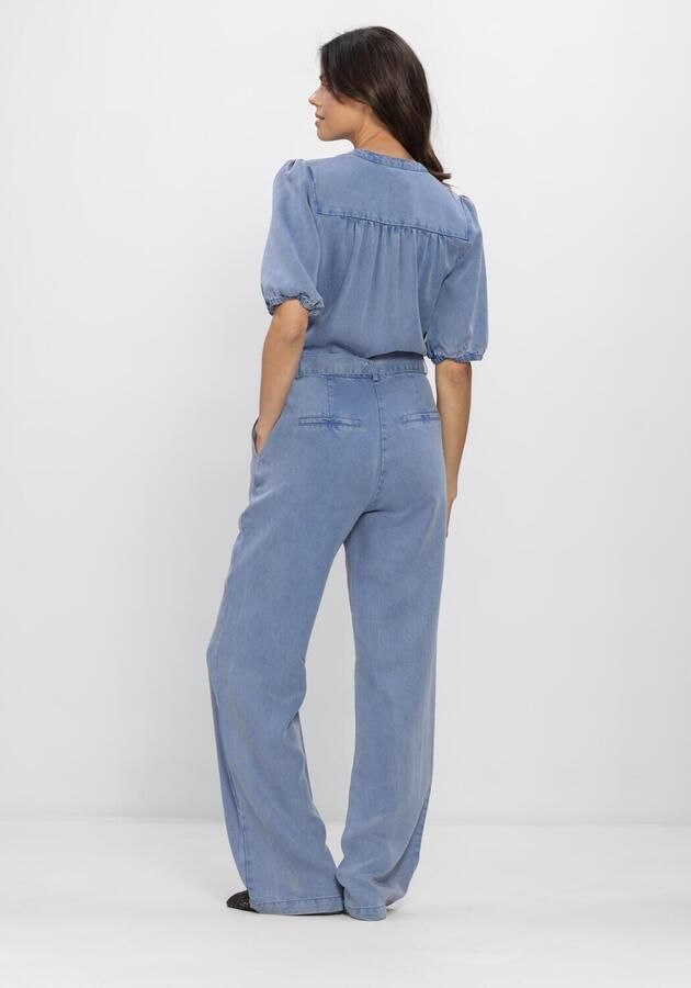 FREEBIRD Dames Jumpsuits Dnm-tencell-26-1 Lichtblauw - Foto 2