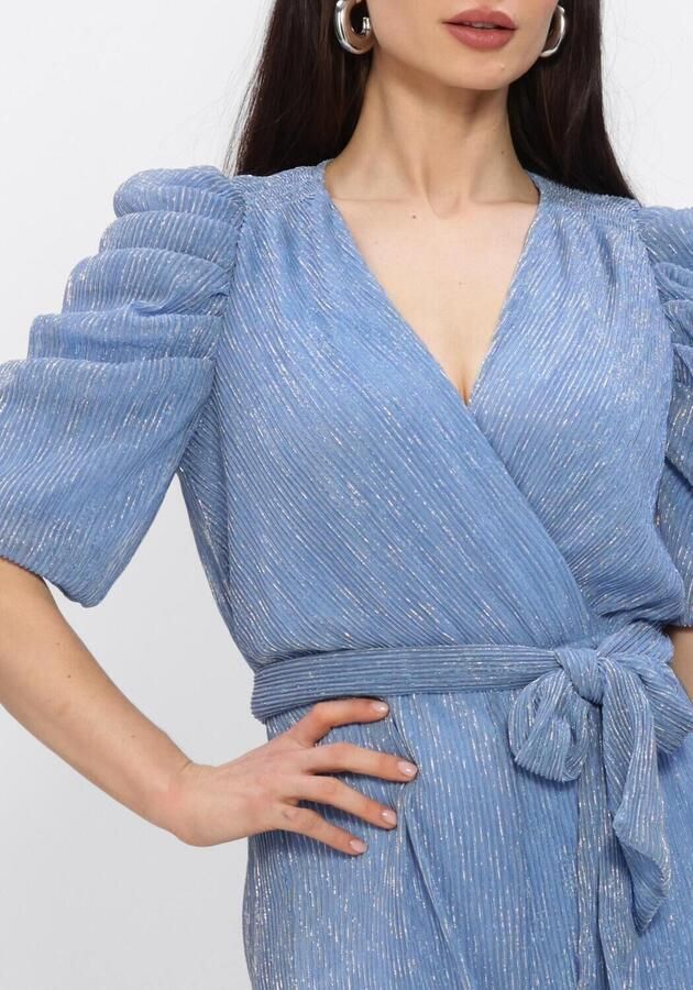 FREEBIRD Dames Jumpsuits F-jer-plisse-lurex-26-1 Lichtblauw - Foto 3
