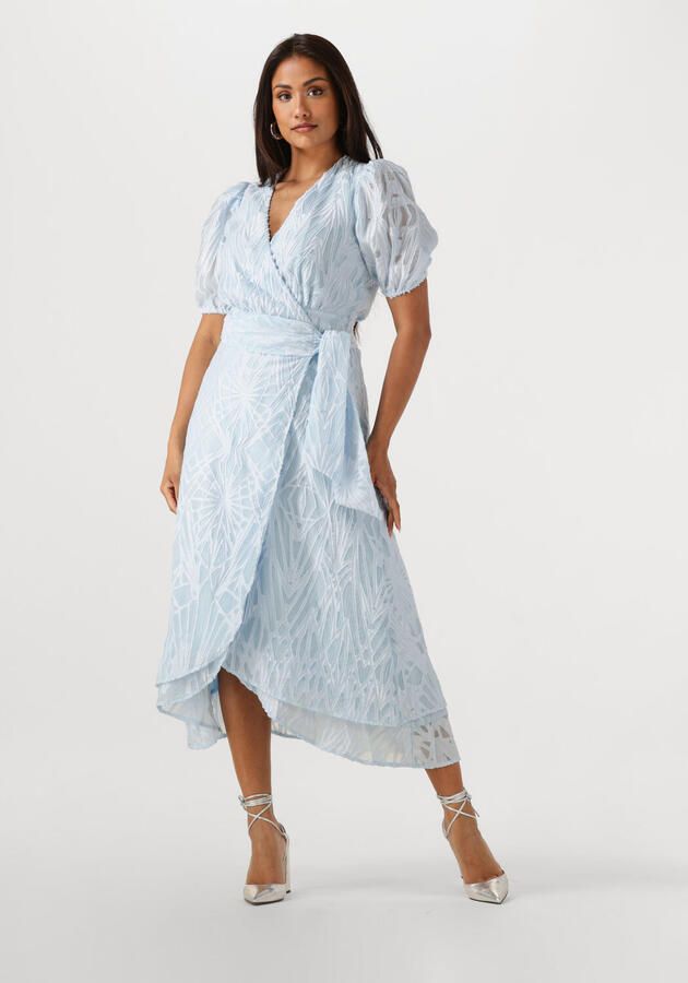 FREEBIRD Dames Jurken Blossom Layer Lichtblauw - Foto 4