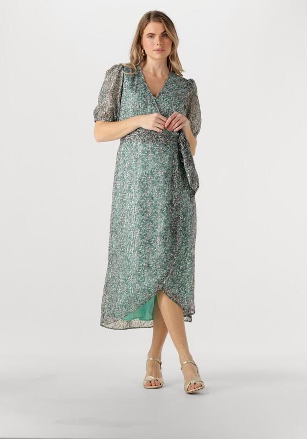 FREEBIRD Dames Jurken Blossom Ss Flower Groen - Foto 4