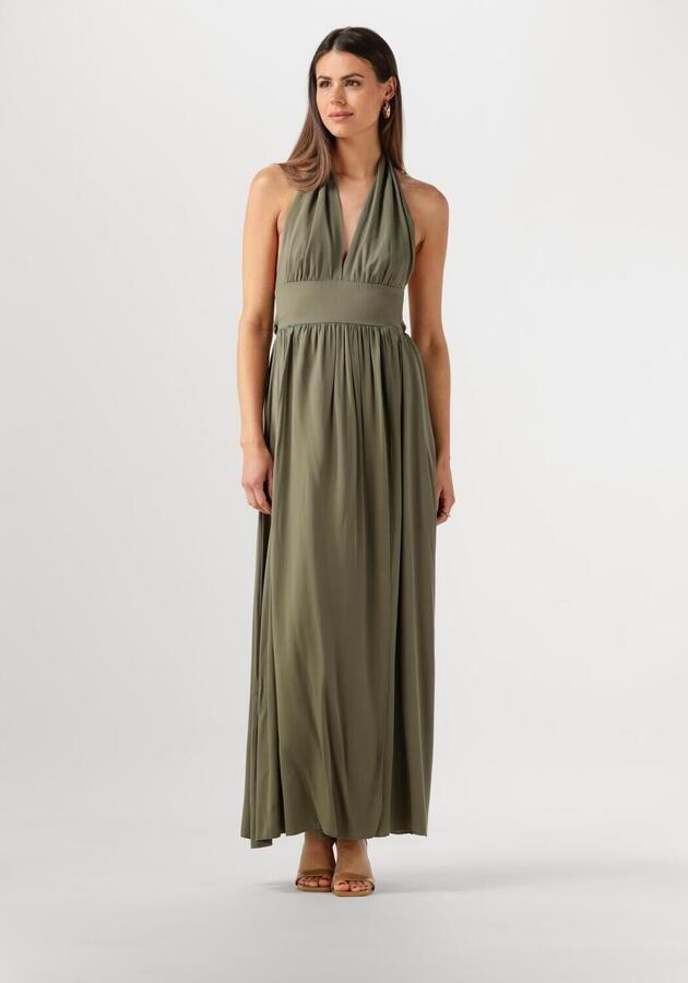 FREEBIRD Dames Jurken Dominic Maxi Olijf - Foto 4