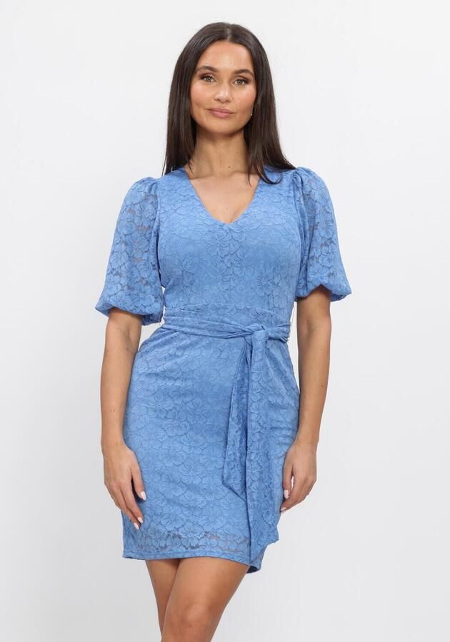 FREEBIRD Dames Jurken F-jer-lace-flower-26-1 Blauw