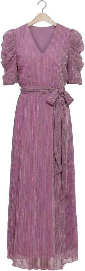 FREEBIRD Dames Jurken F-jer-plisse-lurex-26-1 Paars - Foto 4