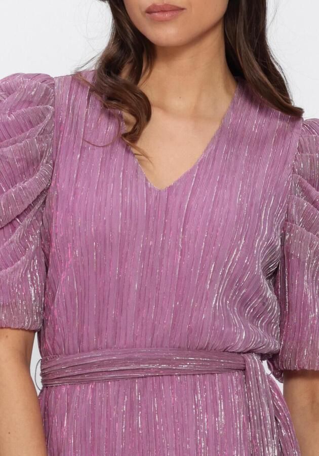 FREEBIRD Dames Jurken F-jer-plisse-lurex-26-1 Paars - Foto 3