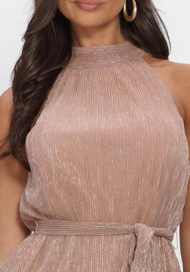 FREEBIRD Dames Jurken F-jer-plisse-lurex-26-2 Beige - Foto 3