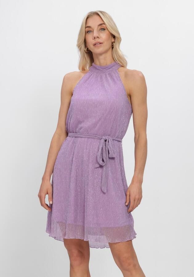 FREEBIRD Dames Jurken F-jer-plisse-lurex-26-2 Paars