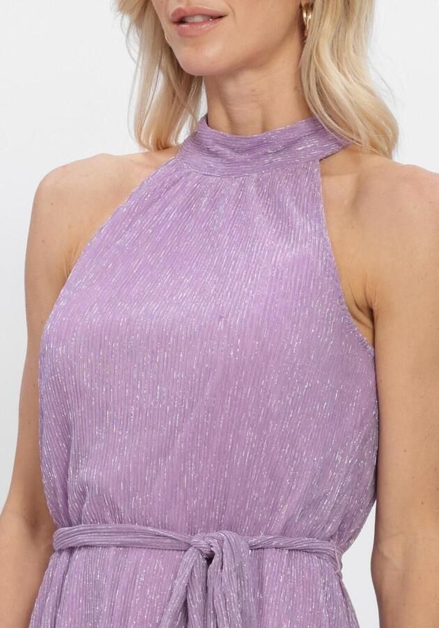 FREEBIRD Dames Jurken F-jer-plisse-lurex-26-2 Paars - Foto 3