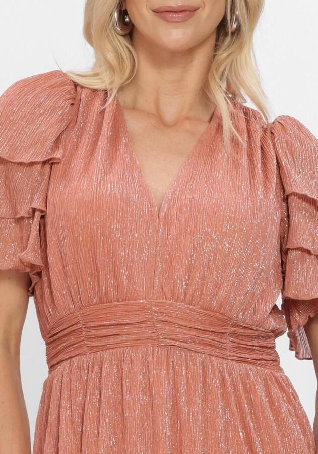 FREEBIRD Dames Jurken F-jer-plisse-lurex-26-2 Roze - Foto 2