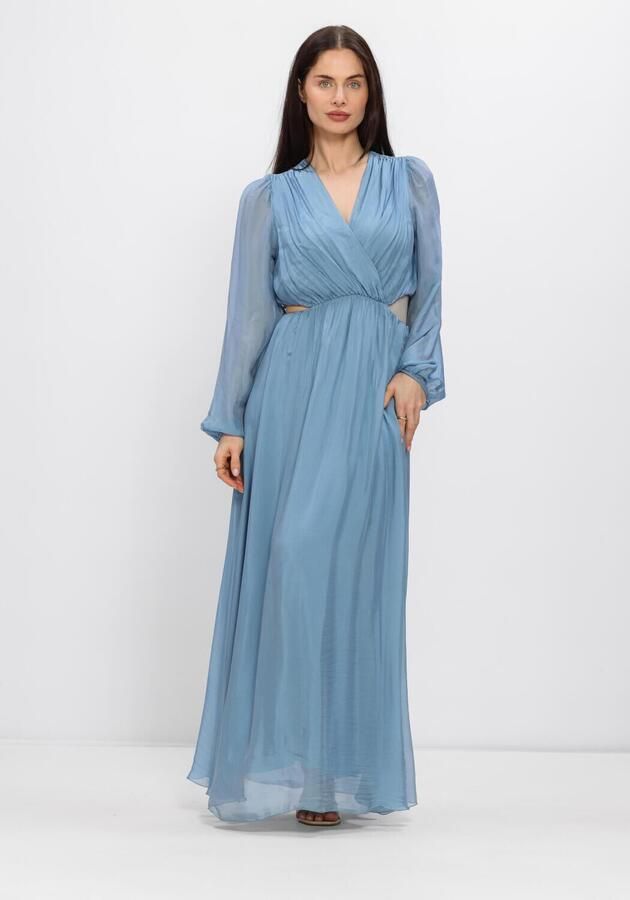 FREEBIRD Dames Jurken F-wv-silk-vis-26-1 Blauw