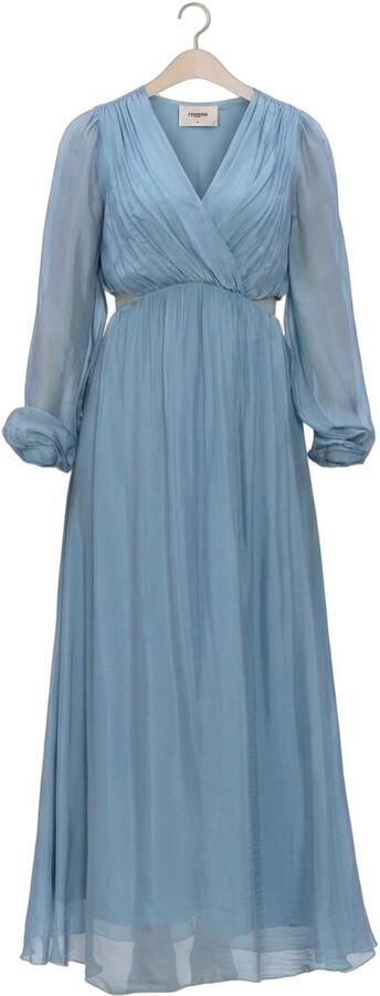 FREEBIRD Dames Jurken F-wv-silk-vis-26-1 Blauw - Foto 4