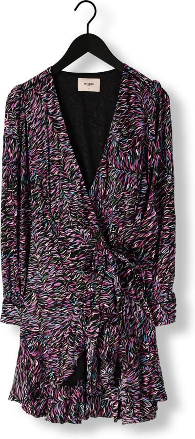 Freebird Kleurrijke Mini Jurk Rowenda Stijl Multicolor Dames - Foto 3