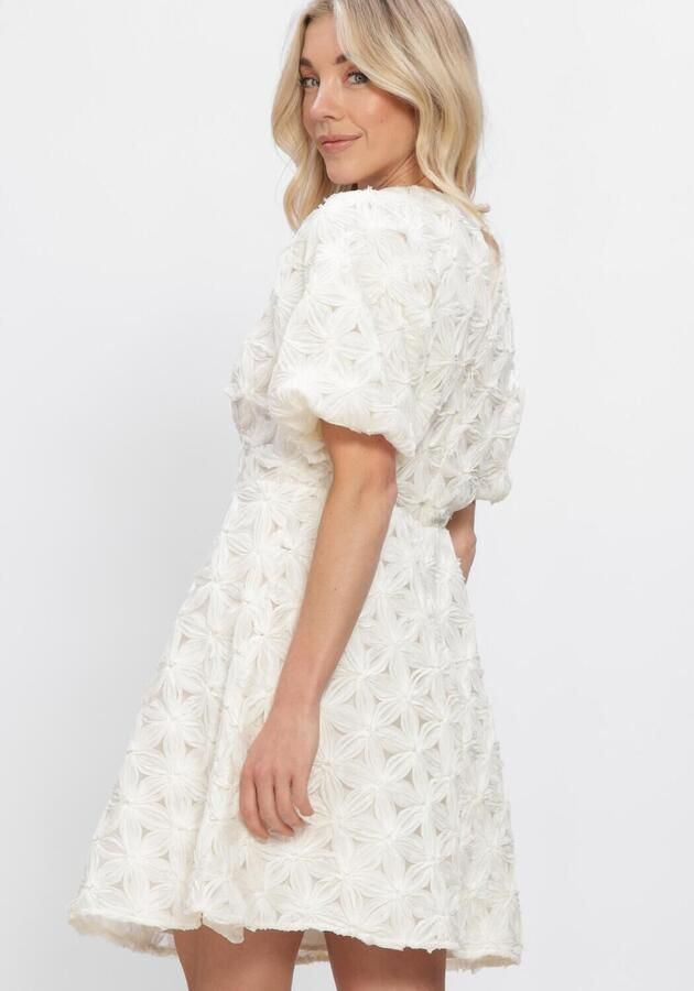 FREEBIRD Dames Jurken Wv-3d-voile-flower-26-1 Gebroken Wit - Foto 2