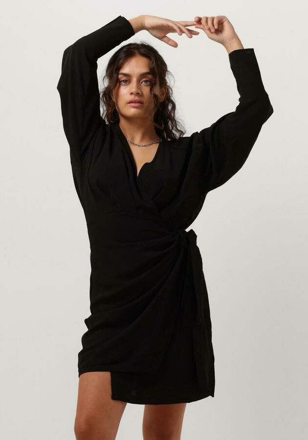 FREEBIRD Dames Jurken Wv-drape-2-pes-23-3 Zwart - Foto 4