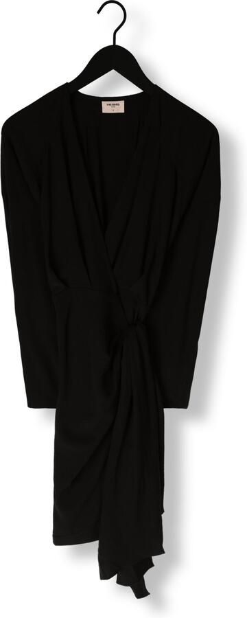 FREEBIRD Dames Jurken Wv-drape-2-pes-23-3 Zwart - Foto 3