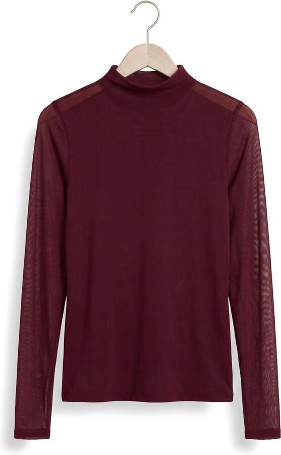 FREEBIRD Dames Tops & T-shirts Tally Bordeaux - Foto 4
