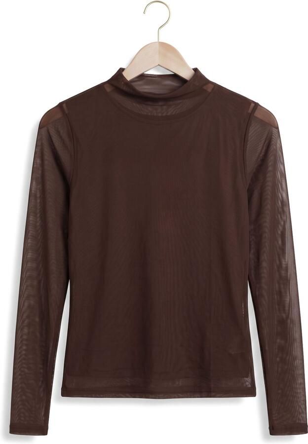 FREEBIRD Dames Tops & T-shirts Tally Bruin - Foto 3