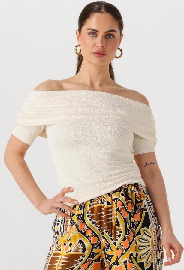 FREEBIRD Dames Tops & T-shirts Tokyo Ss Gebroken Wit - Foto 4