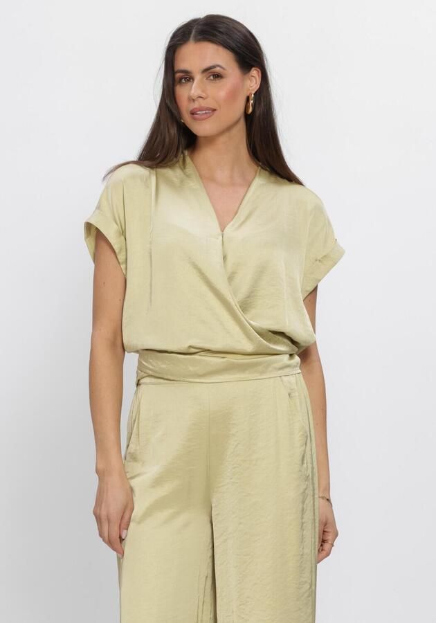 FREEBIRD Dames Tops & T-shirts Wv-satin-air-26-1 Groen
