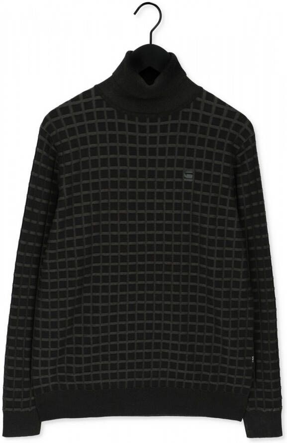G-Star Raw Donkergroene Coltrui Table Turtle Knit