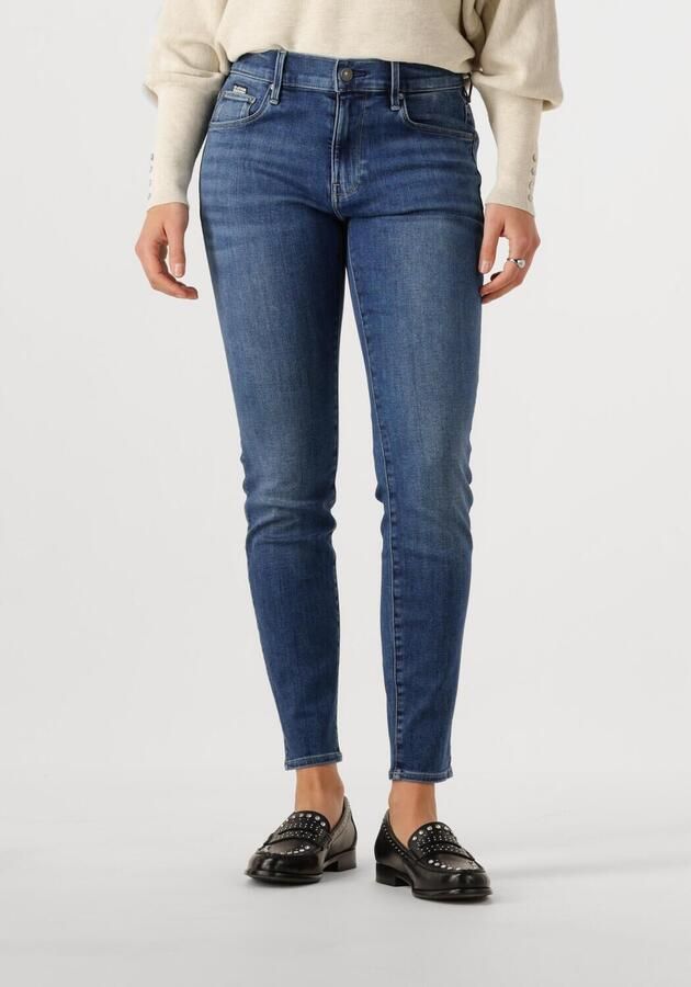 G-Star RAW 3301 Skinny Jeans Midden blauw Dames - Foto 4