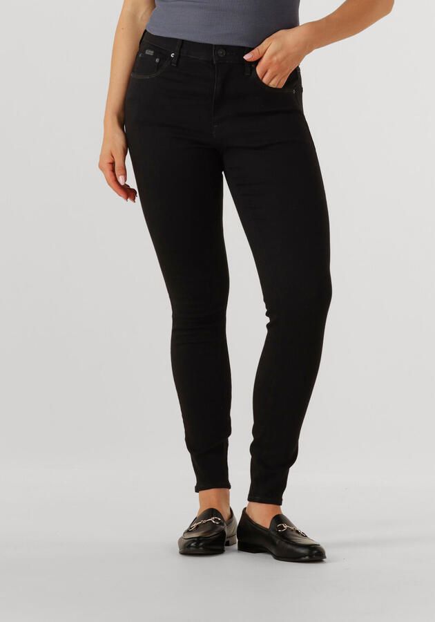 G-STAR RAW Dames Jeans 3301 Skinny Wmn Zwart - Foto 4