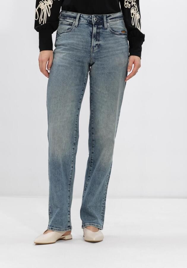 G-Star RAW G-Straight Jeans Midden blauw Dames