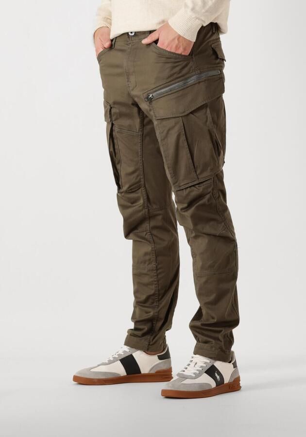 G-Star Raw Straight tapered fit cargobroek met stretch model 'Rovic' - Foto 4