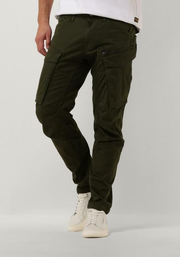 G-STAR Rovic zip 3d regular fit cargobroek met katoen 6059 dk bronze green - Foto 2
