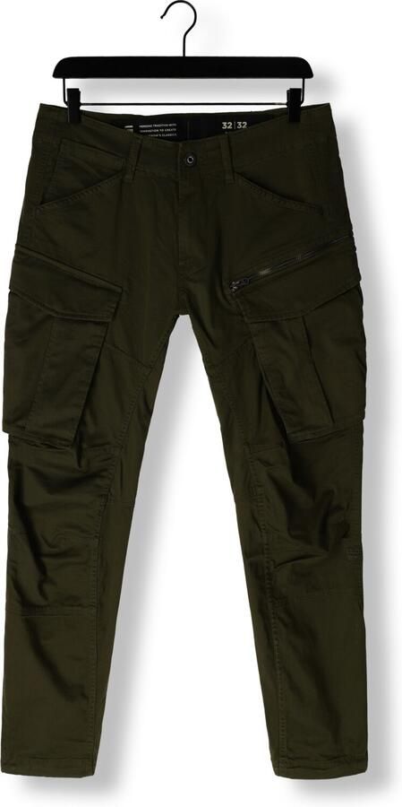 G-STAR Rovic zip 3d regular fit cargobroek met katoen 6059 dk bronze green - Foto 5