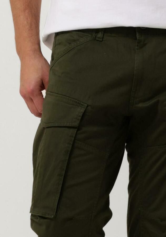 G-STAR Rovic zip 3d regular fit cargobroek met katoen 6059 dk bronze green
