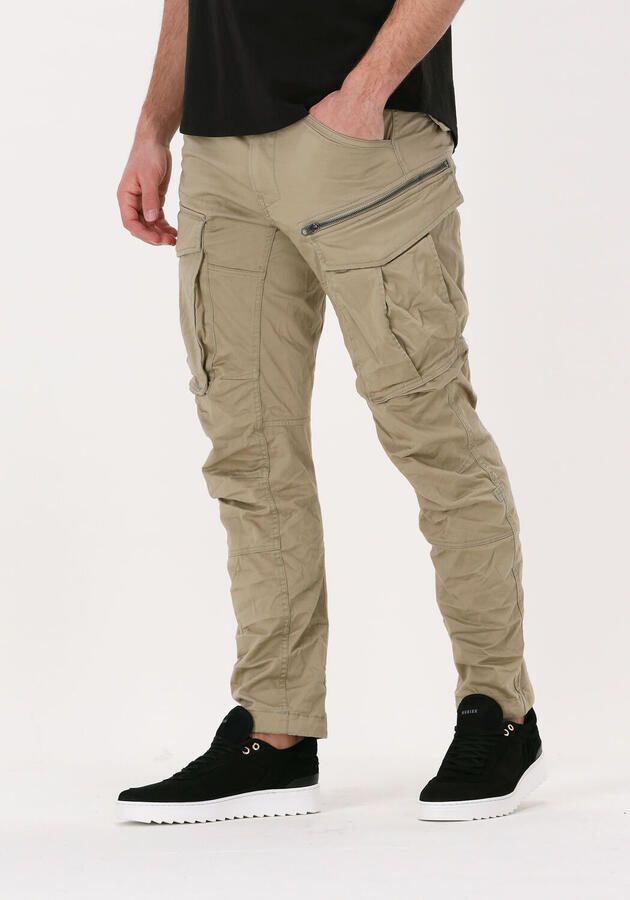 G-Star Raw Straight tapered fit cargobroek met stretch model 'Rovic' - Foto 4