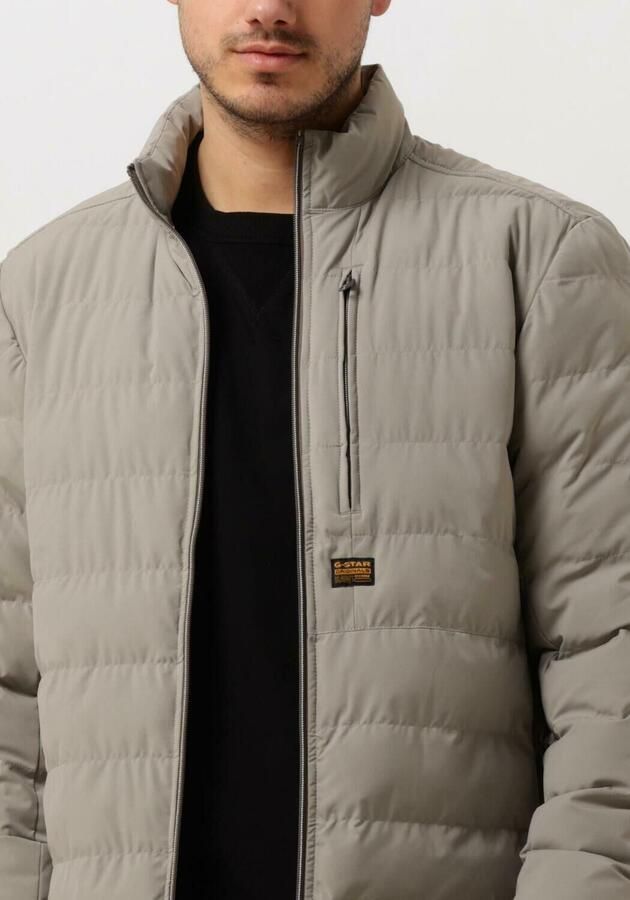 G-Star Raw Regular Fit gewatteerde jas met logopatch model 'Foundation' - Foto 4