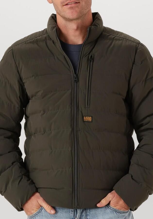 G-Star Raw Gewatteerd jack met labelpatch model 'Foundation - Foto 3