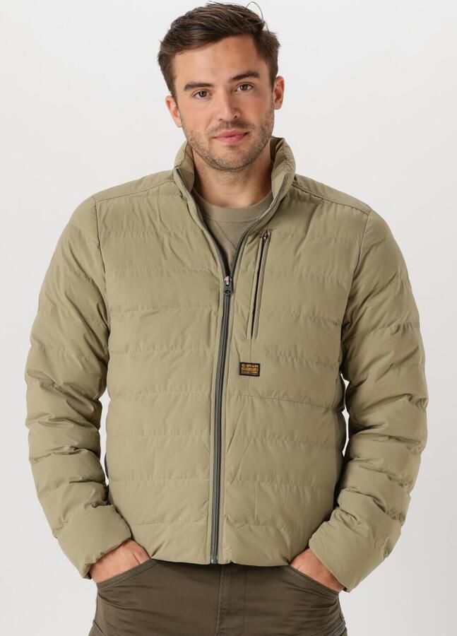 G-STAR RAW Heren Jassen Foundation Liner Jkt Khaki - Foto 4