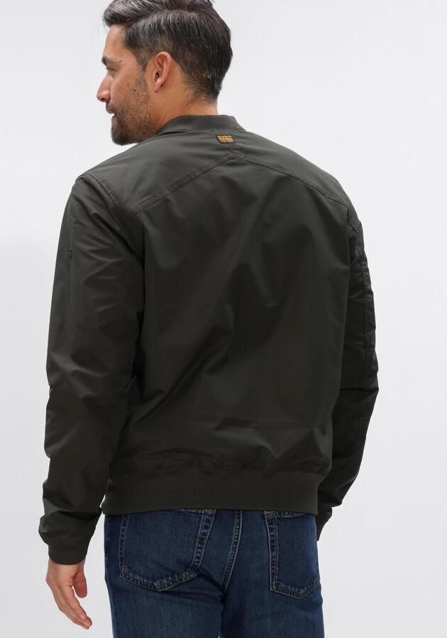 G-STAR RAW Heren Jassen Unpadded Bomber Jkt Donkergroen - Foto 3