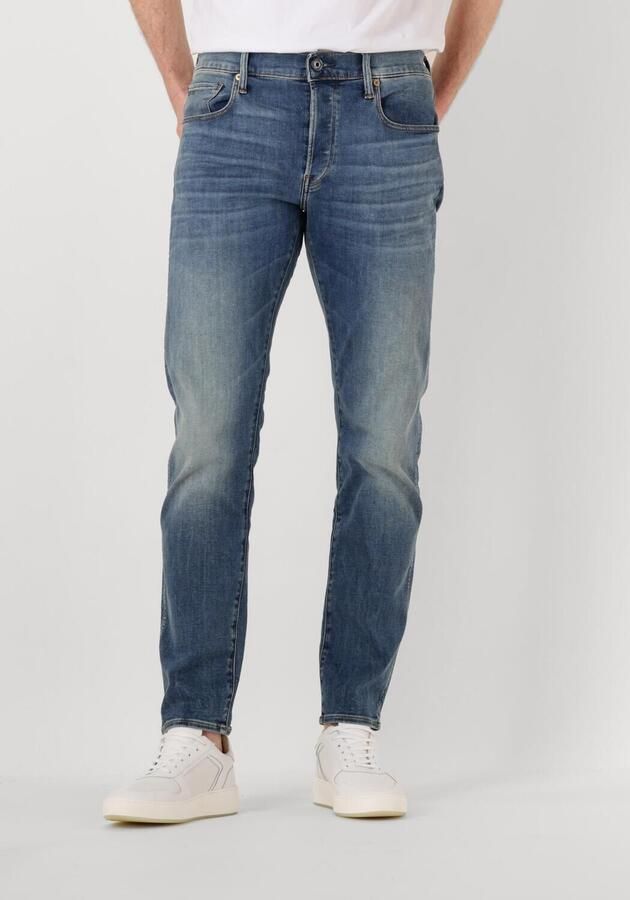 G-Star 3301 Slim Jeans Schoonste Stijl in Denim Assortiment Blauw Heren